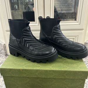 Gucci leather boots